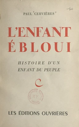 L'enfant ébloui