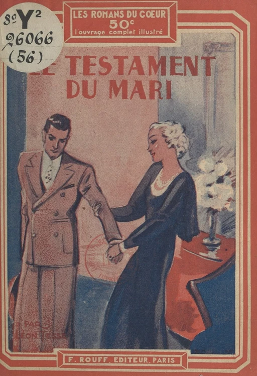 Le testament du mari - Léon Tessé - FeniXX réédition numérique