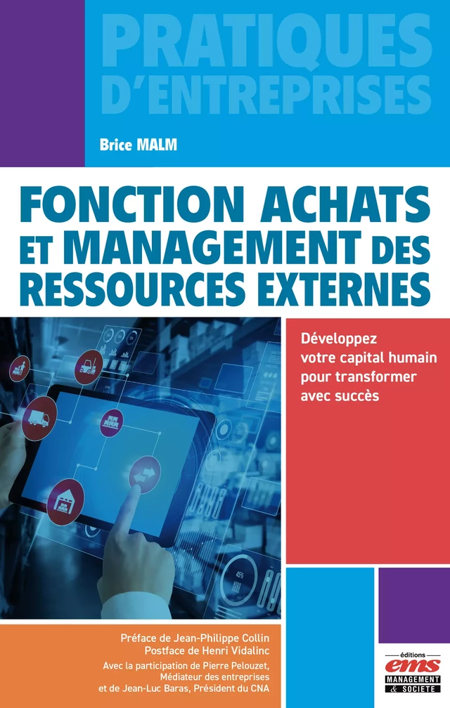 Fonction Achats et management des ressources externes - Brice Malm - Éditions EMS