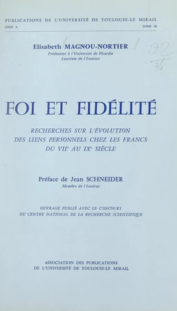 Foi et fidélité