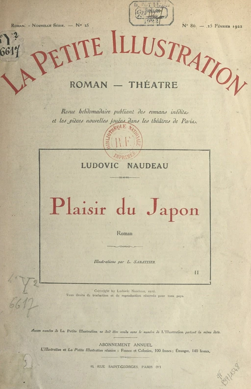 Plaisir du Japon - Ludovic Naudeau - FeniXX réédition numérique