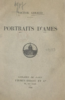 Portraits d'âmes