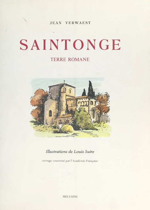 Saintonge - Jean Verwaest - FeniXX réédition numérique