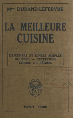 La meilleure cuisine