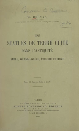 Les statues de terre cuite dans l'Antiquité