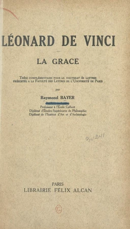 Léonard de Vinci : la grâce