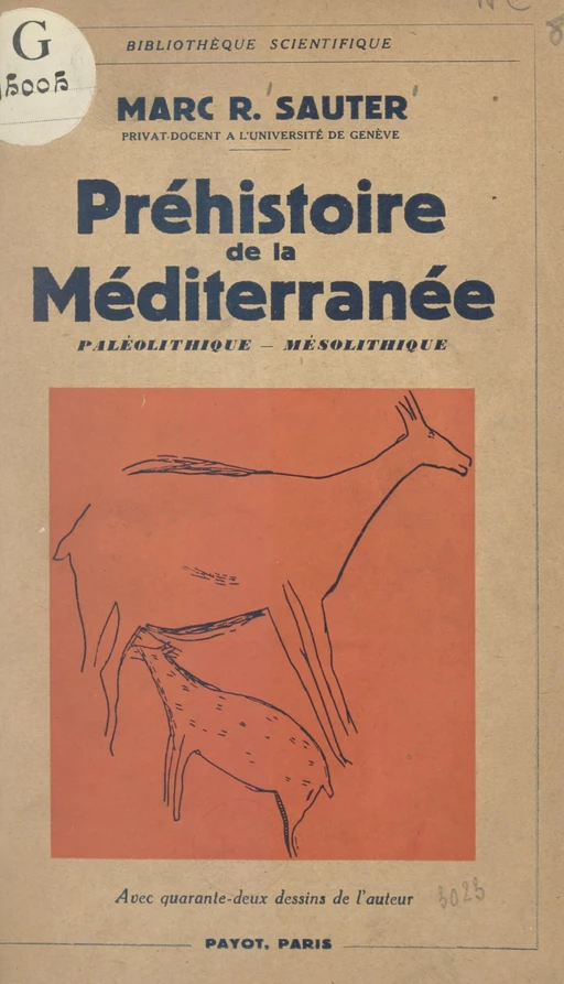 Préhistoire de la Méditerranée - Marc-Rodolphe Sauter - FeniXX réédition numérique