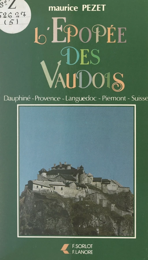 L'épopée des Vaudois - Maurice Pezet - FeniXX réédition numérique