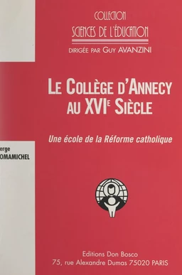 Le collège d'Annecy au XVIe siècle