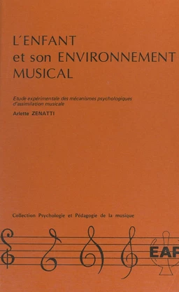 L'enfant et son environnement musical