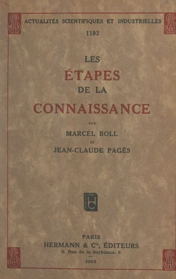 Les étapes de la connaissance