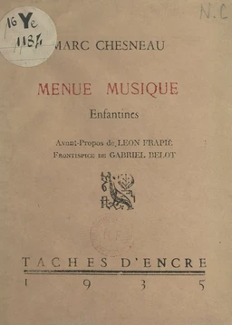 Menue musique