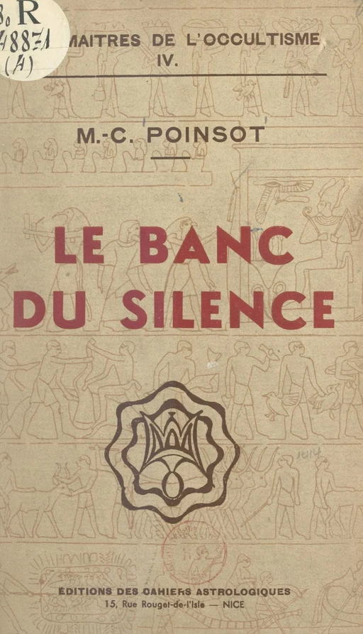 Le banc du silence - Maffeo-Charles Poinsot - FeniXX réédition numérique