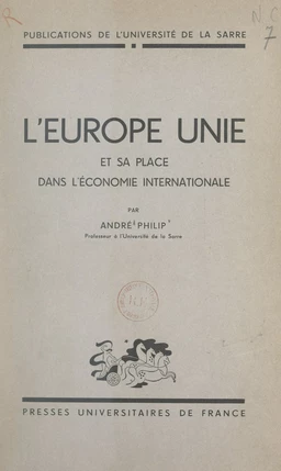 L'Europe unie et sa place dans l'économie internationale