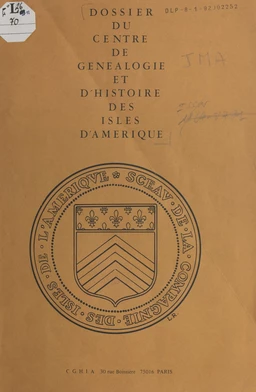 Recensement de l'île de Saint-Christophe : année 1671