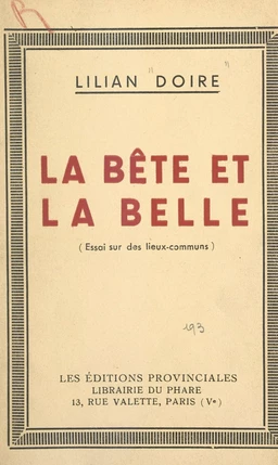 La bête et la belle