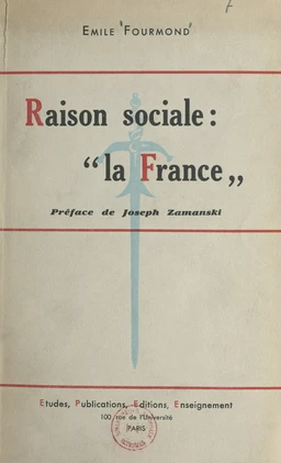 Raison sociale : "la France"