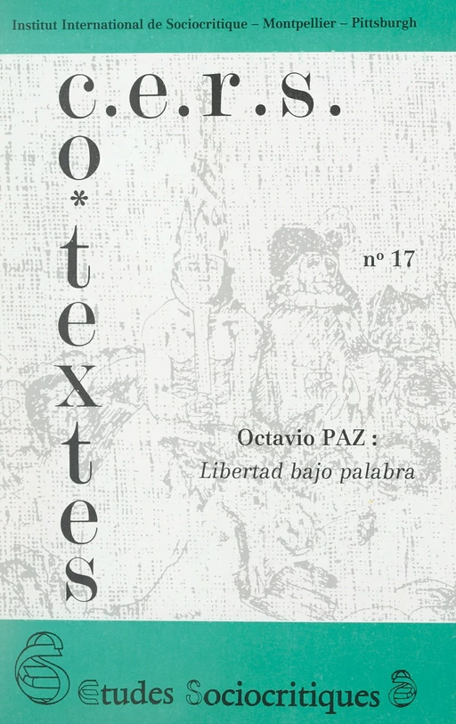 Octavio Paz, "Libertad bajo palabra" - Christiane Tarroux-Follin - FeniXX réédition numérique