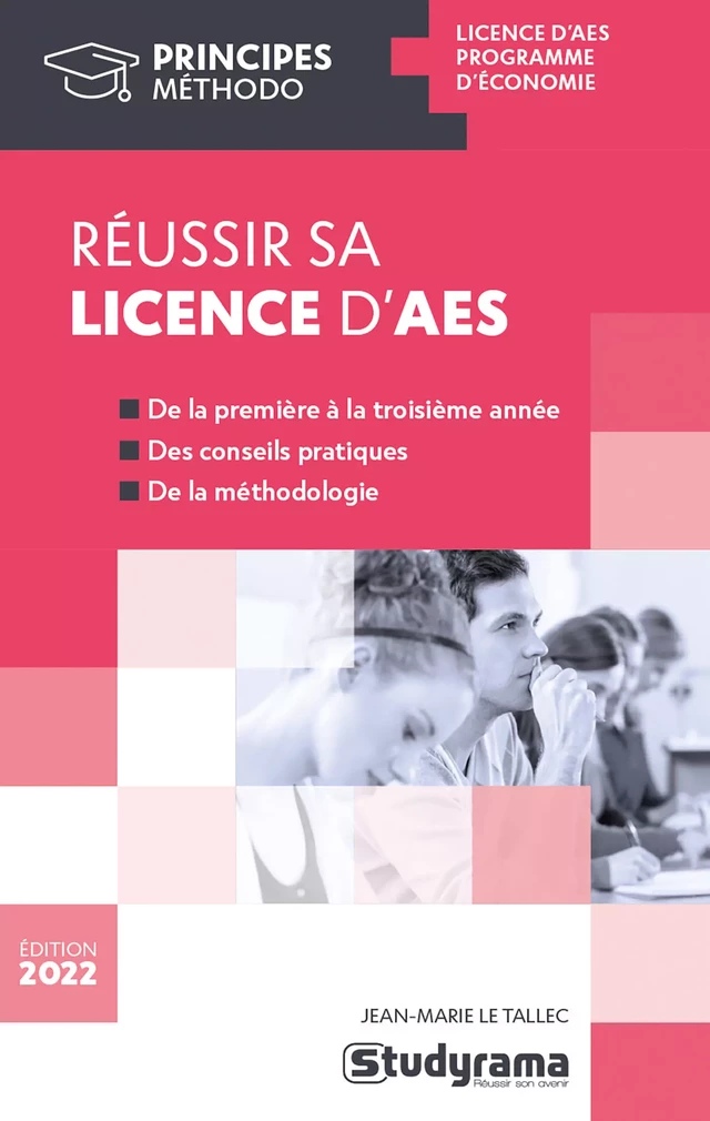 Réussir sa licence d'AES - Jean-Marie le Tallec - Studyrama