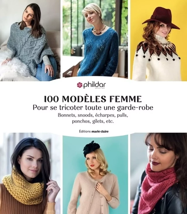 100 modèles femme tricot -  Collectif - Marie-Claire