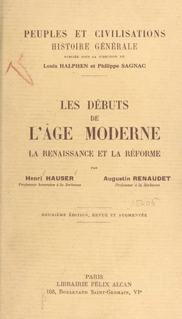 Les débuts de l'âge moderne : la Renaissance et la Réforme