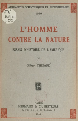 L'homme contre la nature