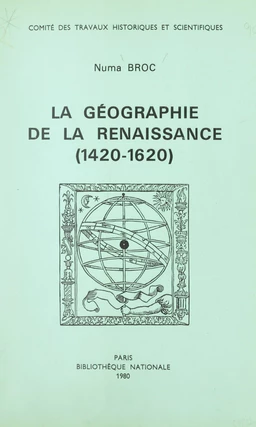 La géographie de la Renaissance (1420-1620)