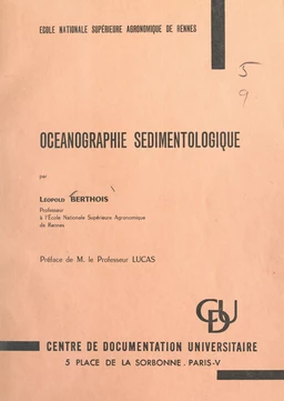 Océanographie sédimentologique