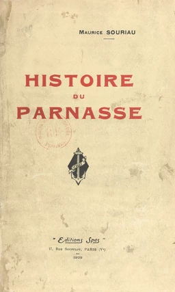 Histoire du Parnasse