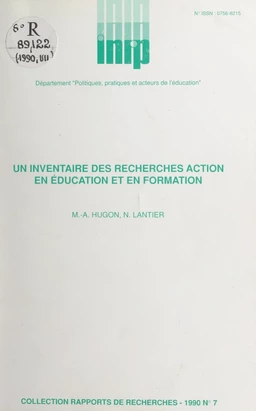 Un inventaire des recherches action en éducation et en formation