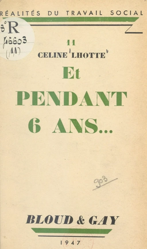 Et pendant 6 ans... - Céline Lhotte - FeniXX réédition numérique