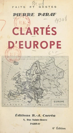 Clartés d'Europe