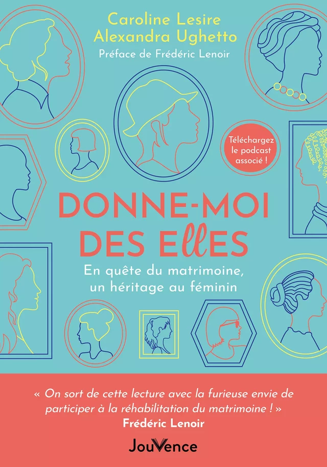 Donne-moi des elles - En quête du matrimoine, un héritage au féminin - Caroline Lesire, Alexandra Ughetto - Éditions Jouvence