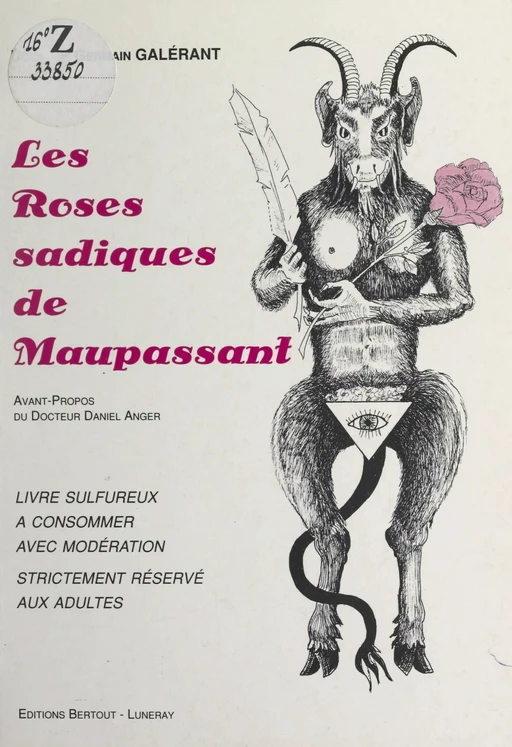 Les roses sadiques de Maupassant - Germain Galérant - FeniXX réédition numérique