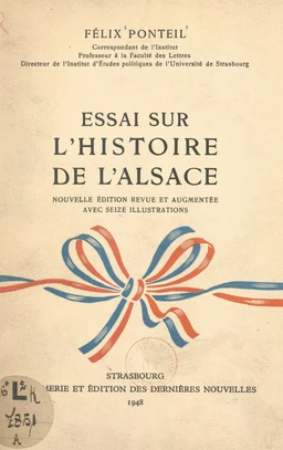 Essai sur l'Histoire de l'Alsace