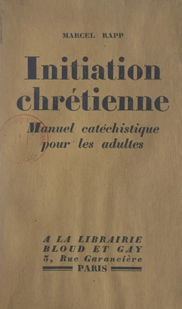 Initiation chrétienne