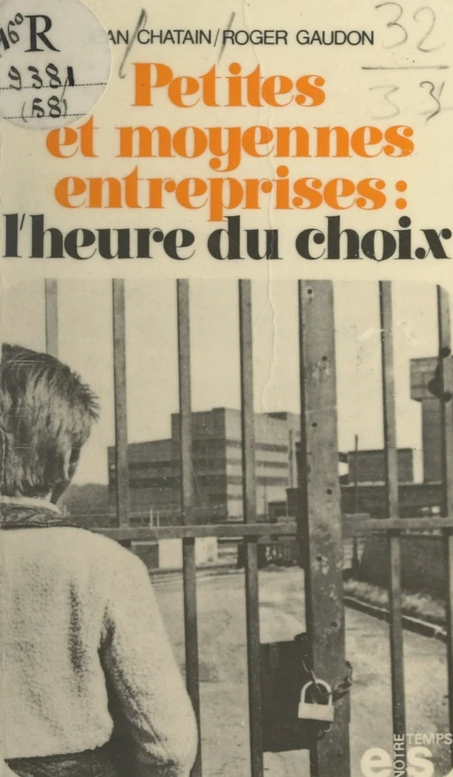 Petites et moyennes entreprises - Jean Chatain, Roger Gaudon - FeniXX réédition numérique