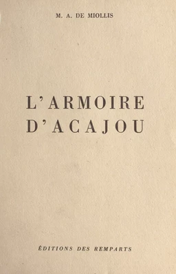 L'armoire d'acajou