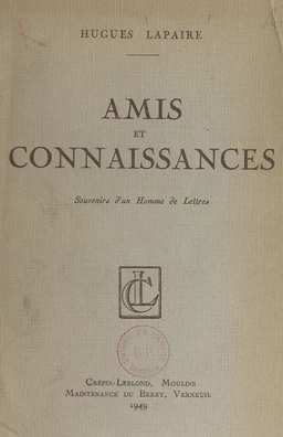 Amis et connaissances