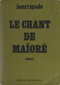 Le chant de Maïoré