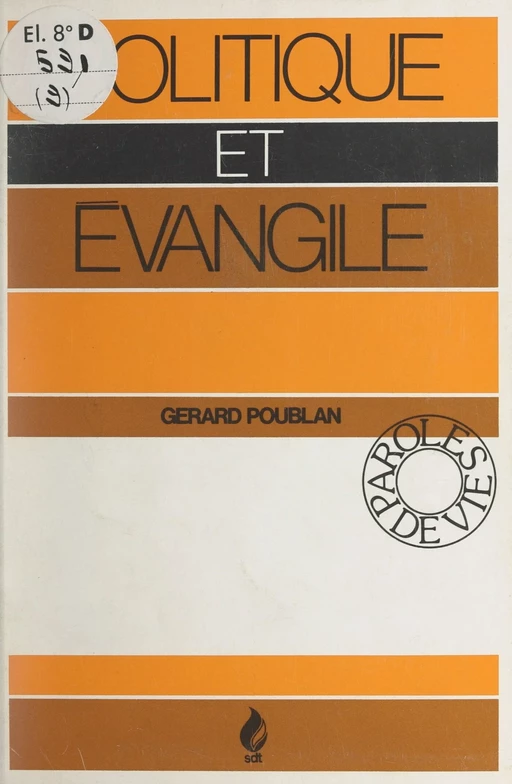 Politique et Évangile - Gérard Poublan - FeniXX réédition numérique