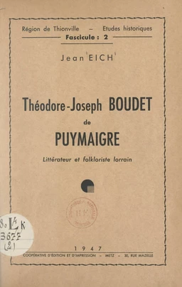 Théodore-Joseph Boudet de Puymaigre