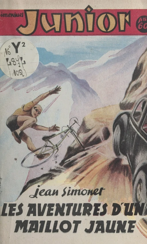 Les aventures d'un maillot jaune - Jean Simonet - FeniXX réédition numérique