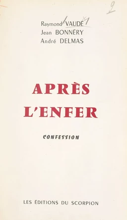 Après l'enfer