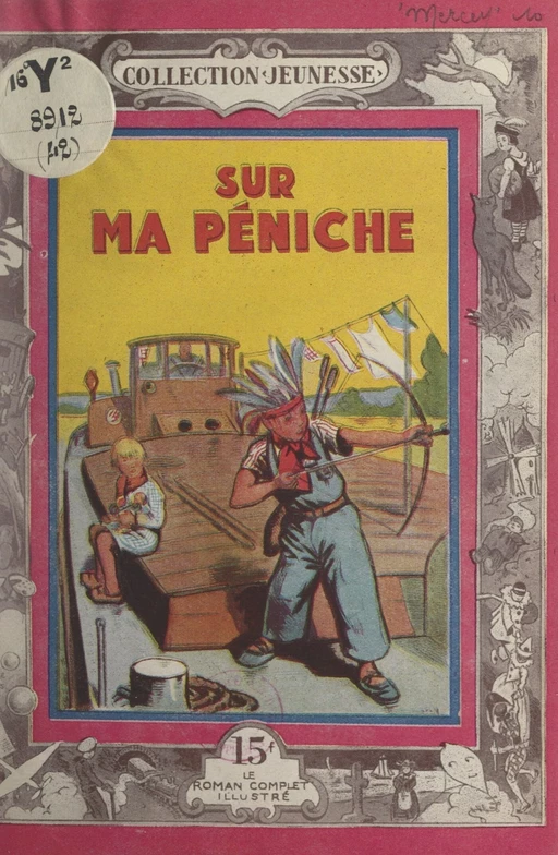 Sur ma péniche - Suzanne Mercey - FeniXX réédition numérique