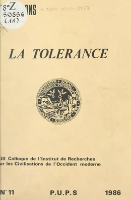 La tolérance