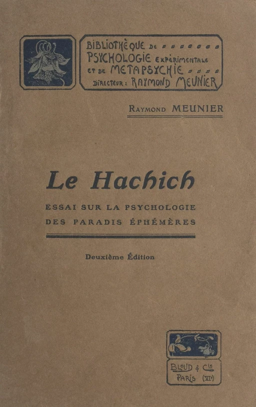 Le hachich - Raymond Meunier - FeniXX réédition numérique