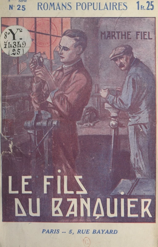 Le fils du banquier - Marthe Fiel - FeniXX réédition numérique