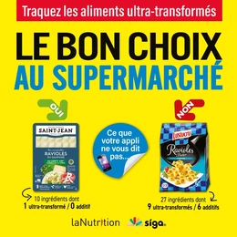 Le Bon Choix au supermarché