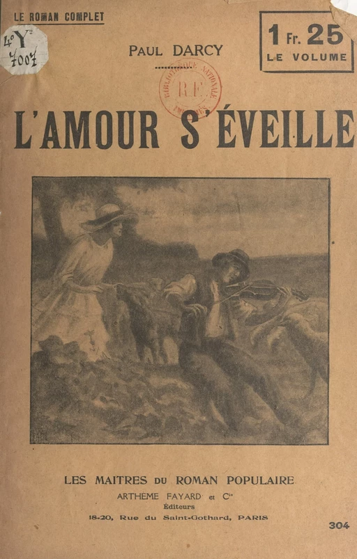 L'amour s'éveille - Paul Darcy - FeniXX réédition numérique